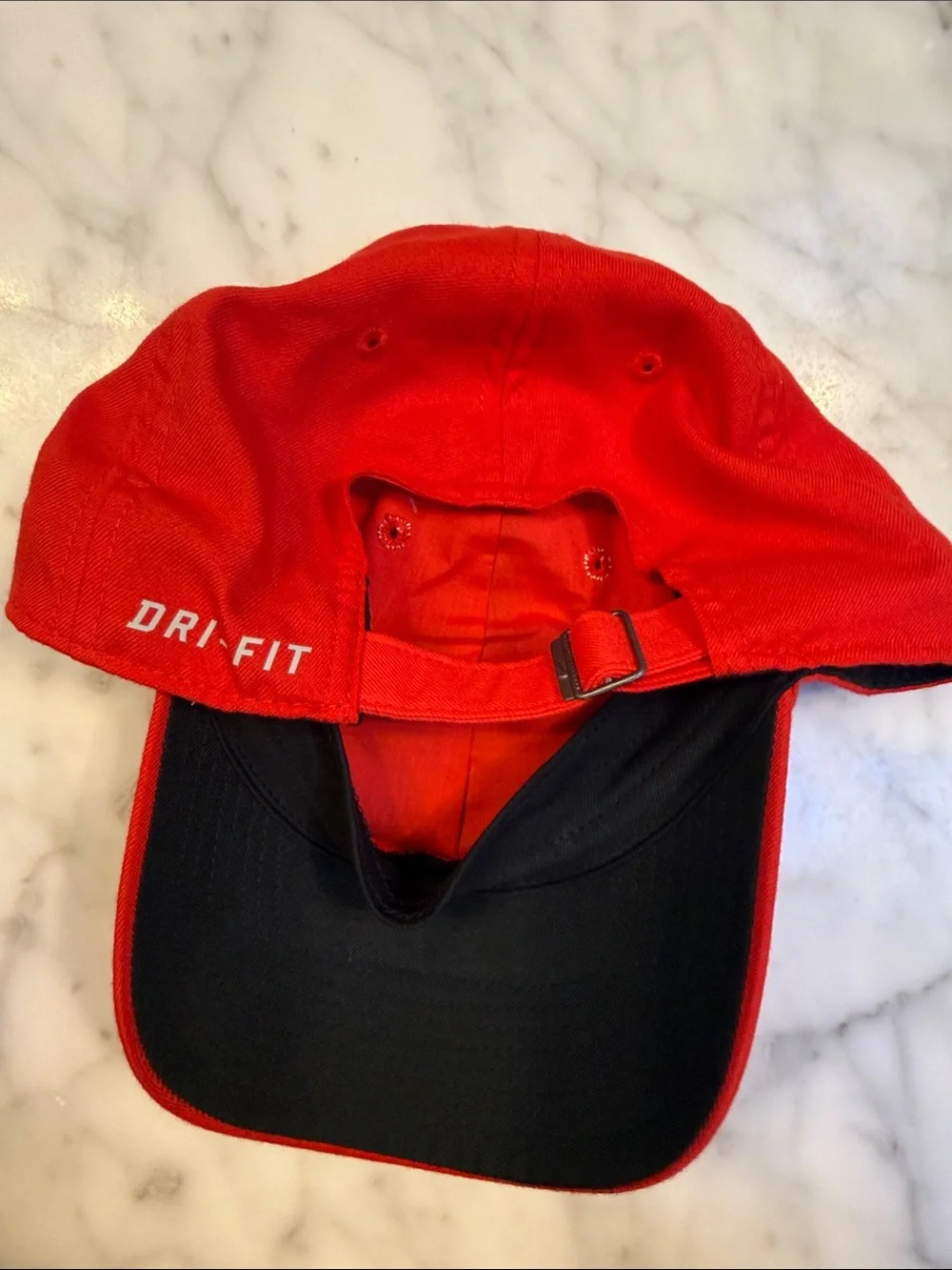Nike Red Baseball Cap with Black & White 'G' Patch